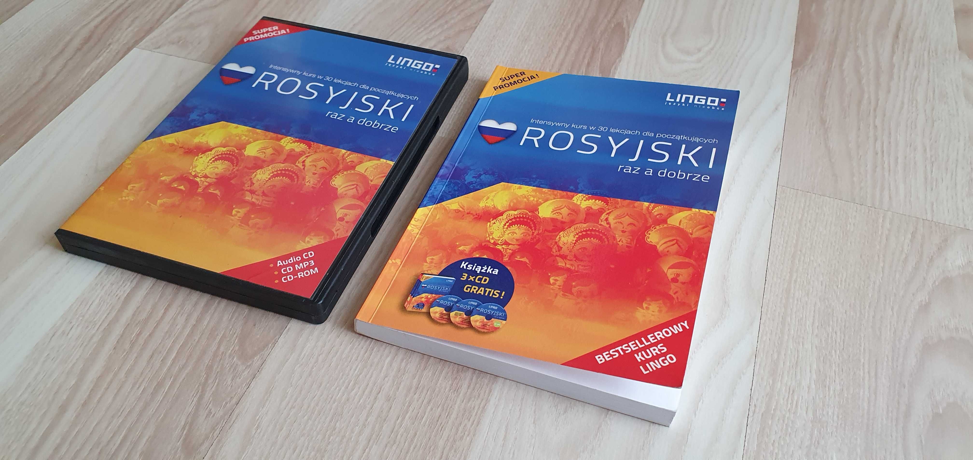 Książka Rosyjski raz a dobrze kurs dla początkujących + 3 CD