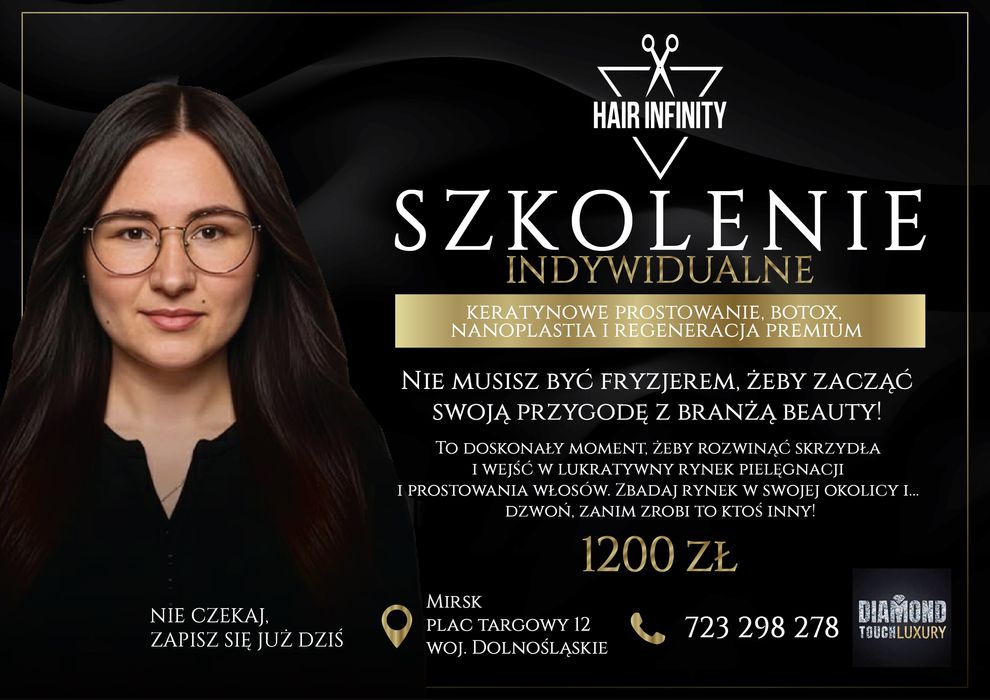 Szkolenie keratyna nanoplastia botox