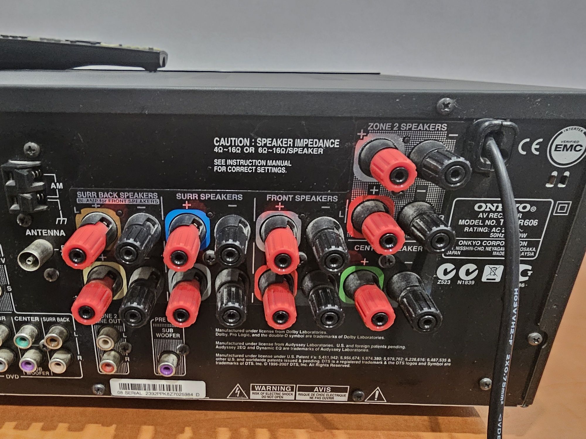 Amplituner ONKYO TX-SR606