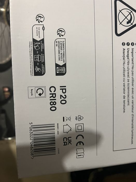 Panel LEd 1200 IM 4000K 45 x 45