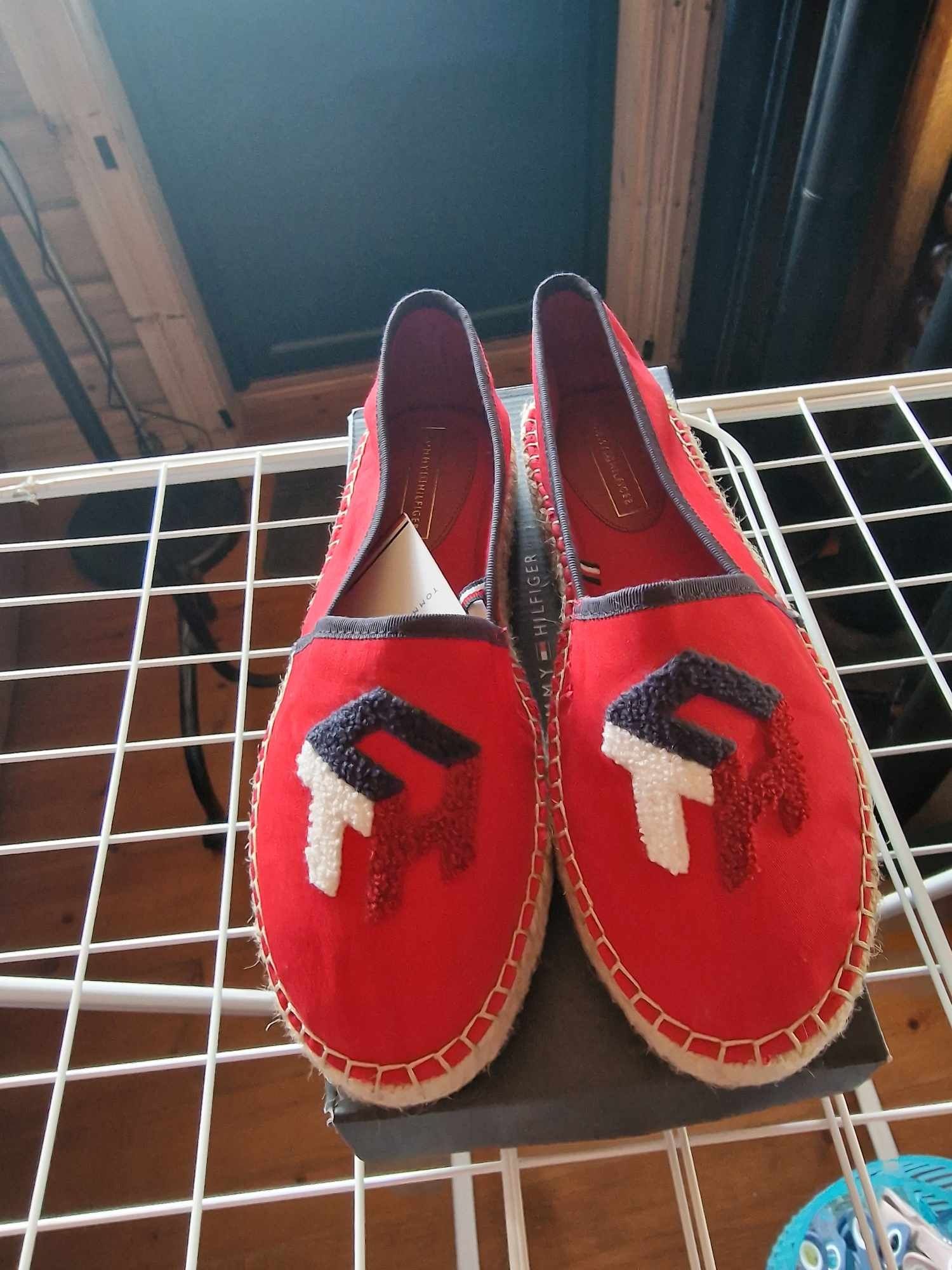 Espadryle tommy hilfiger