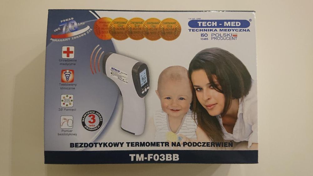 Termometr bezdotykowy Tech-Med F03BB