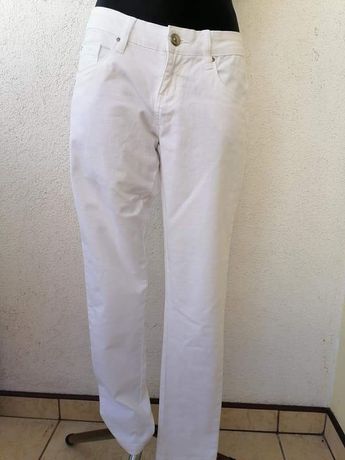 Spodnie dzinsowe białe r M