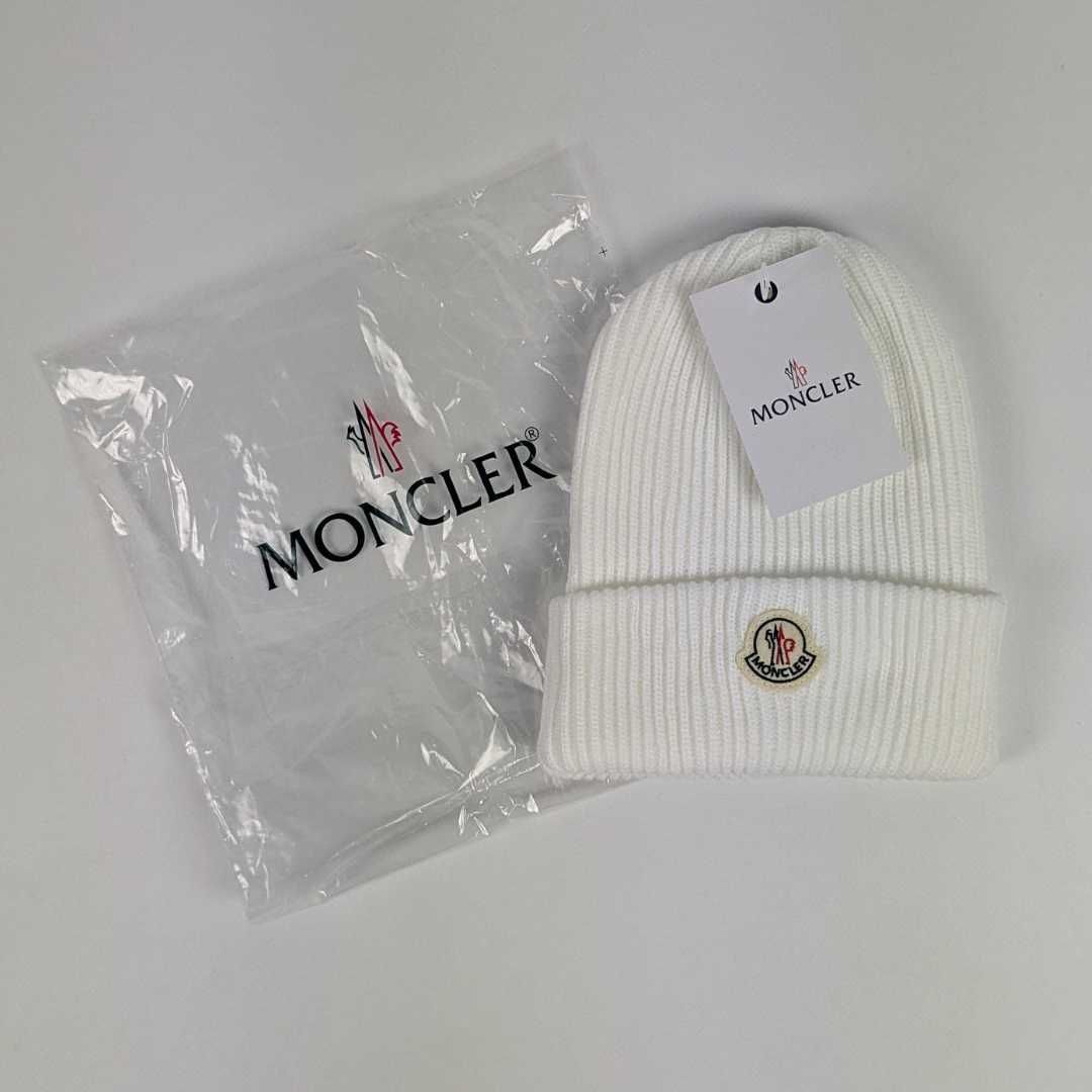 Шапка монклер, шапка moncler, шапка унісекс, чорна, сіра, біла, шапки