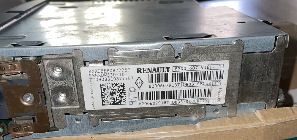 Auto radio original Renault Scenic 2006