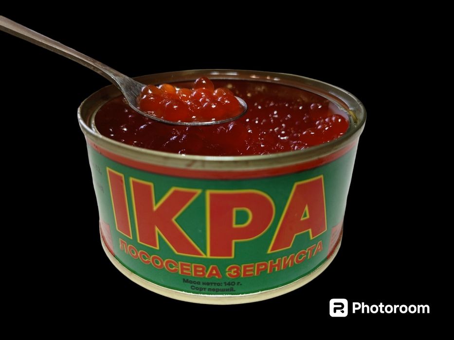 Ікра червона лососева оптом гурт ікра чорна в асортименті