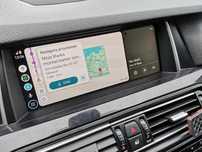 Moduł Android Auto Carplay bmw F10 NBT kamera cofania na fabr. ekranie