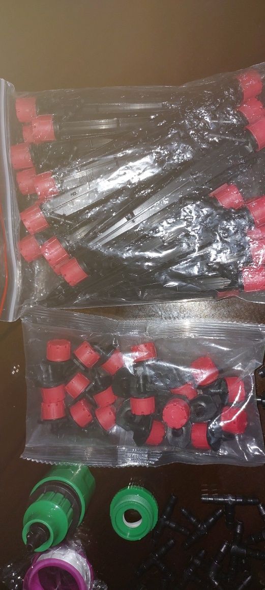 Material para sistemas de rega em jardinagem