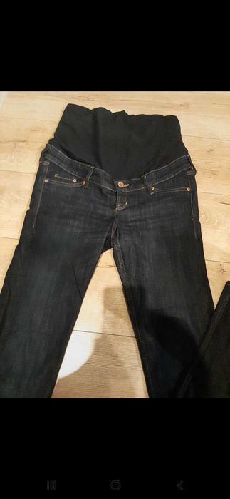 Spodnie ciążowe jeans h&m 38/M