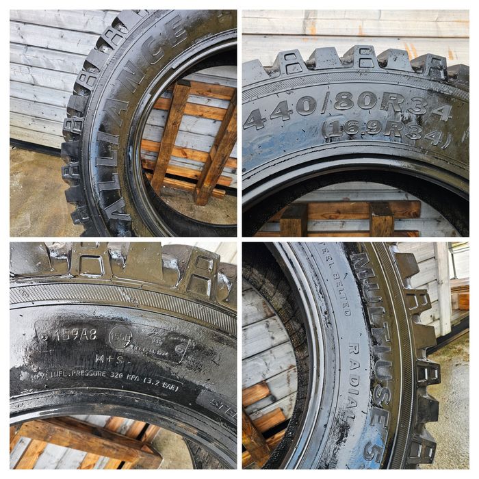 Opona 440/80R34 Alliance 16.9r34 MULTIUSE 550 jak nowa 17r.