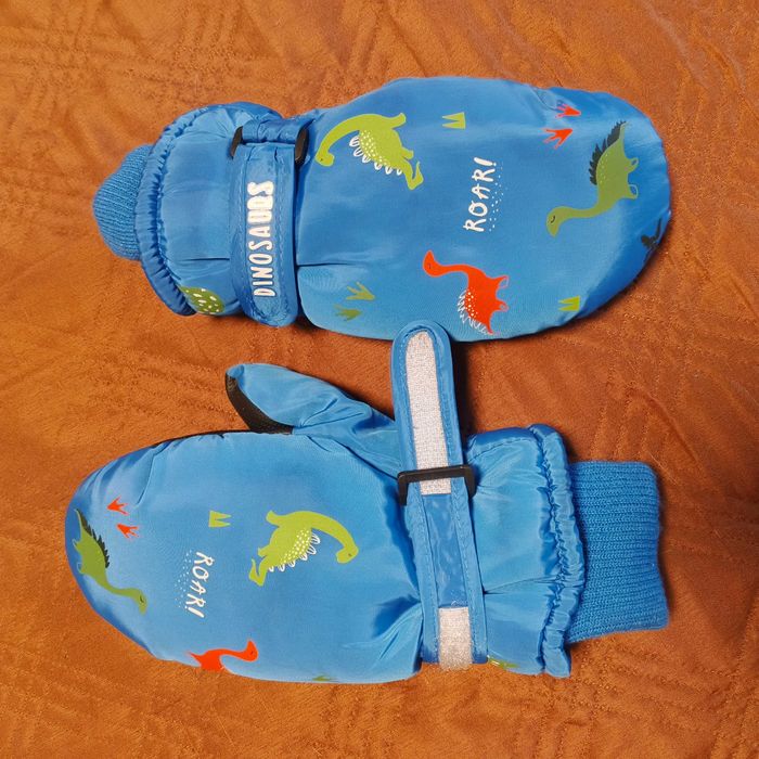 Дуже теплі зимние перчатки 8-9 років, варежки рукавицы