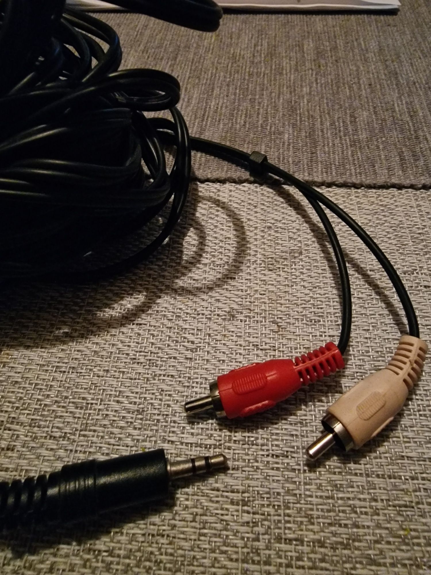 Kabel  JACK 3.5 mm - 2 x RCA cinch ( 10 metrów)