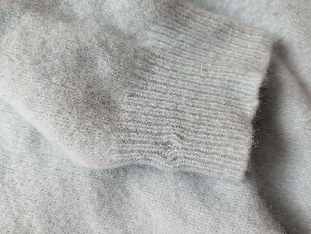 Wełniany kardigan sweter