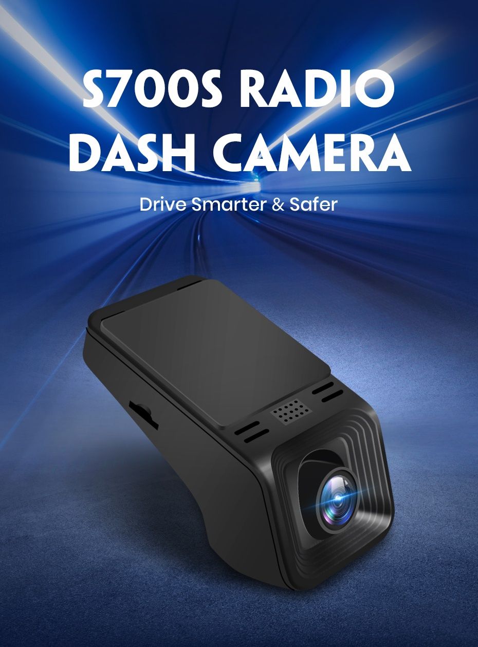 Câmara DVR Dashcam Junsun S700s FullHD 1080p controlo por APP NOVO