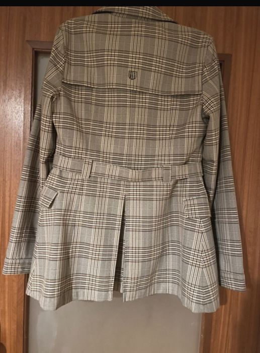 Gabardine Gant com estampado de xadrex super tendência