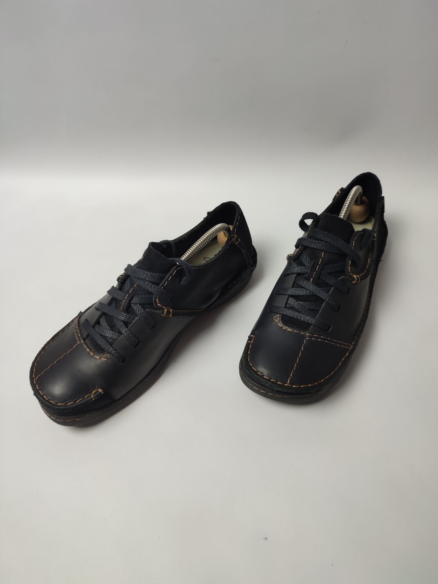 Туфли мужские кожаные Clarks EUR 44 (28,5-29 см) новые ориг мокасины
