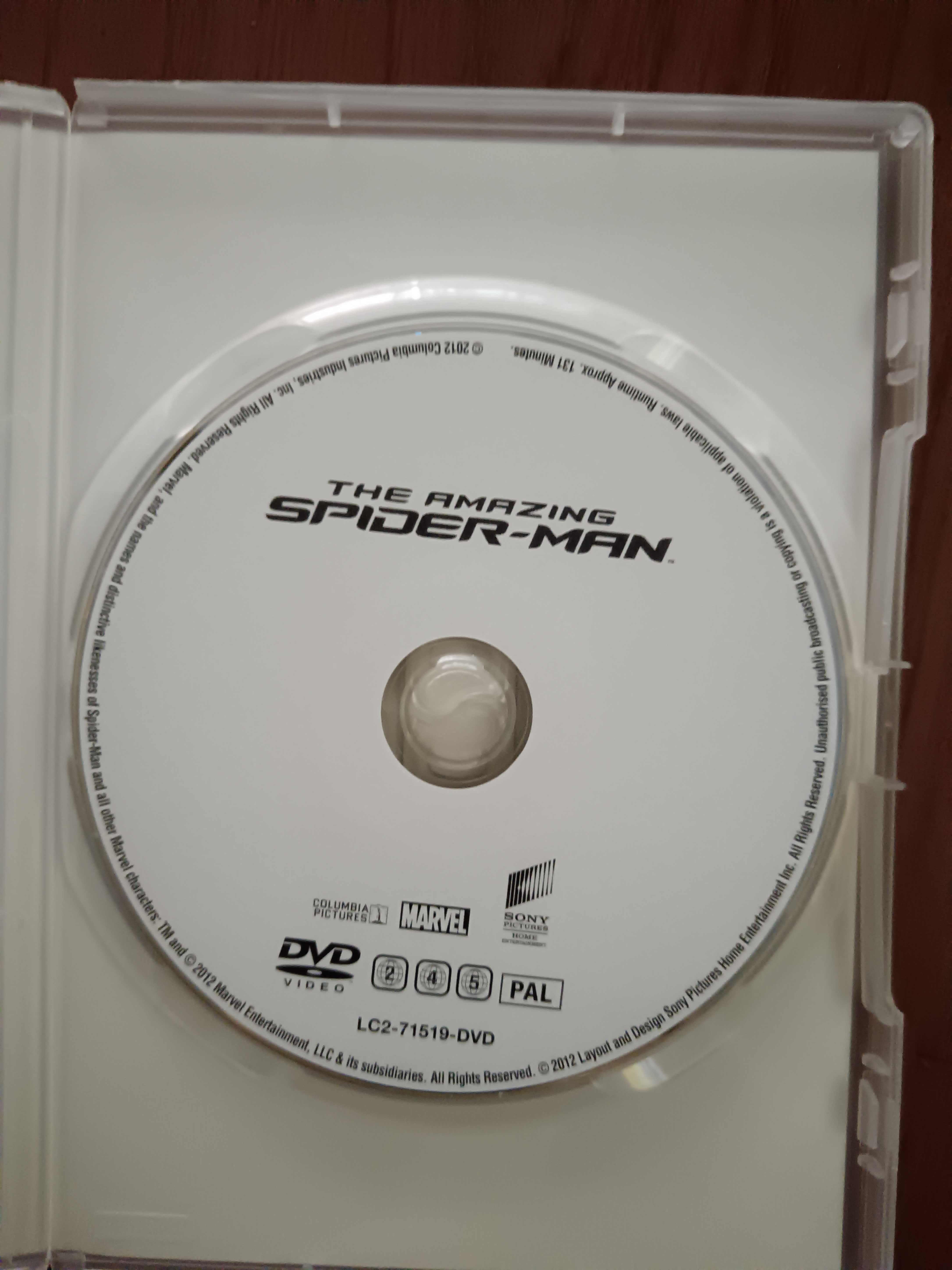 filme dvd original - o fantastico homem aranha