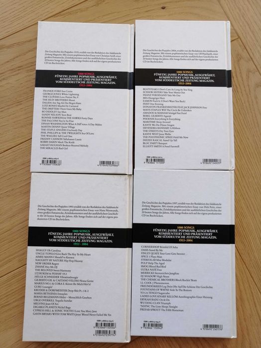Zestaw 51 albumów CD. Muzyka z lat  1955 - 2005.