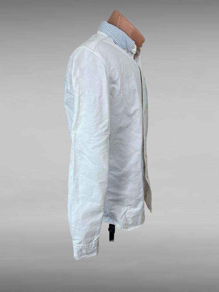 Knowledge Cotton Apparel roz. M męska koszula slim fit