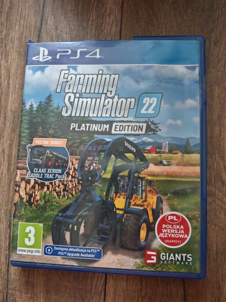 Farming simulator 22 Platinum edition ps4 PlayStation 4 5