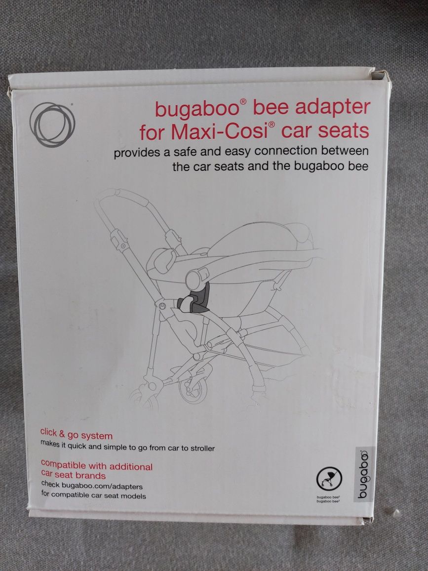 Adaptery Bugaboo Bee do fotelika Maxi Cosi, oryginał
