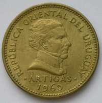 Urugwaj 1 peso 1965 - Artigas - stan 1/2