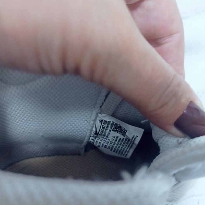 Оригінал NIKE Шкіряні черевички,хайтопи для дівчинки, 31.5 розмір,21см