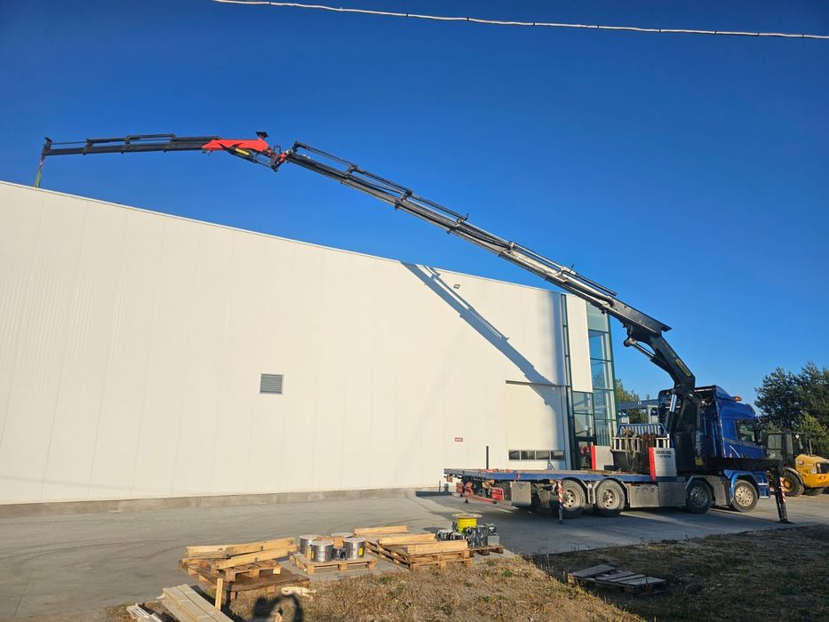 Usługi dźwigowe 10t transportowe hds 25m energetyka maszyny galsta.pl