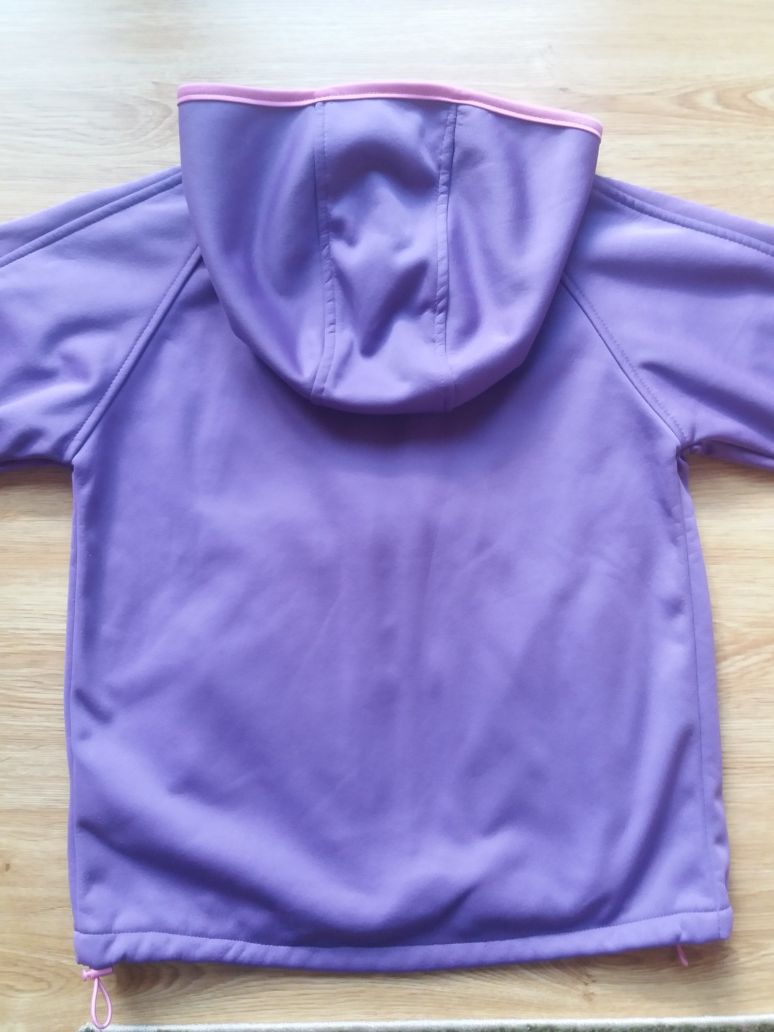 Kurtka / bluza softshell, dziewczęca 9 - 10 lat, roz. 140 cm