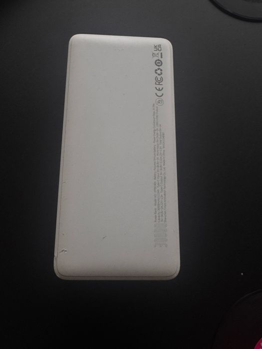 Baseus Power Bank Bipow Digital Display 30000 mAh 20 W PPBD30K білий