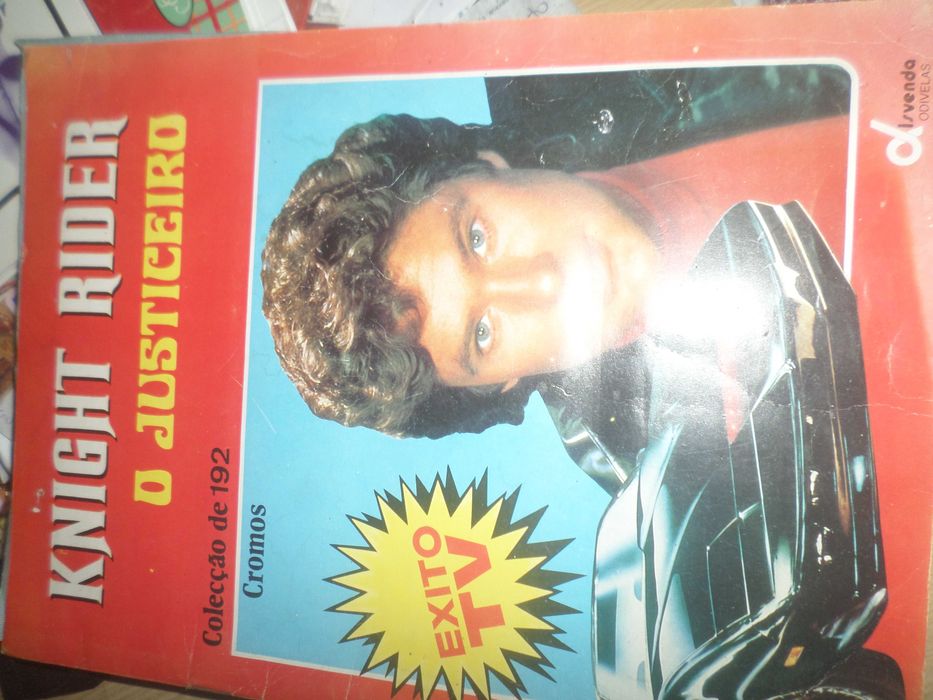 Caderneta e colecao cromos do justiceiro / incompleta