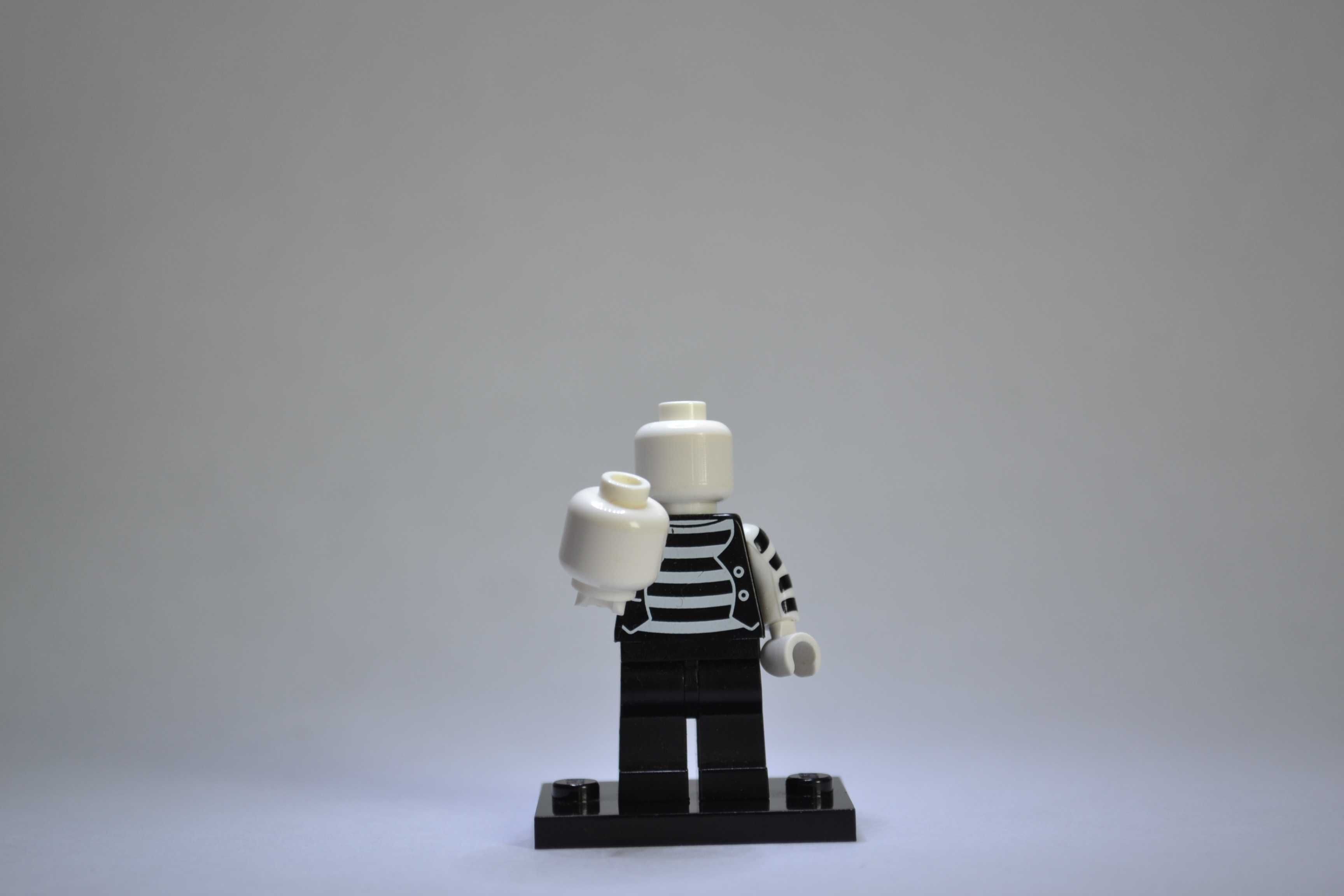 Minifigurka LEGO seria 2 - Mime