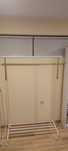 Suporte p/cabides, branco IKEA - RIGGA