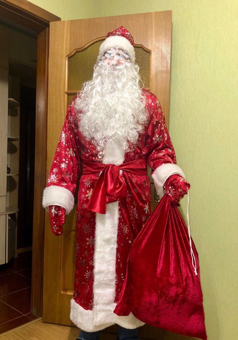 Образ костюм Діда Мороза Св. Миколая Дід Дед Мороз костюм Деда Мороза