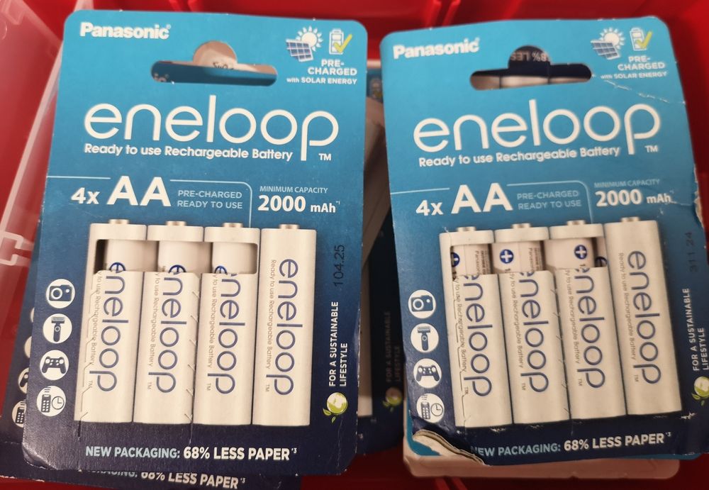 Panasonic eneloop AA 8 sztuk akumulatorki (dawniej Sanyo)