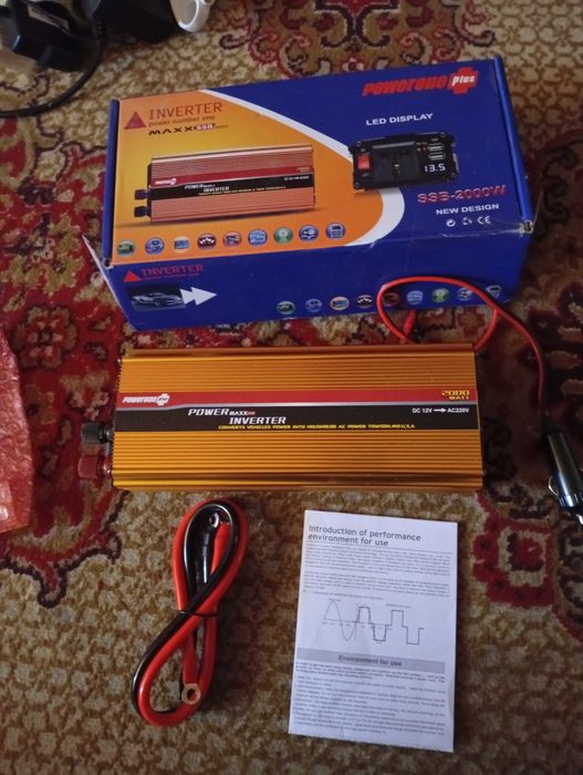 Інвертор 12-220 2000 watt