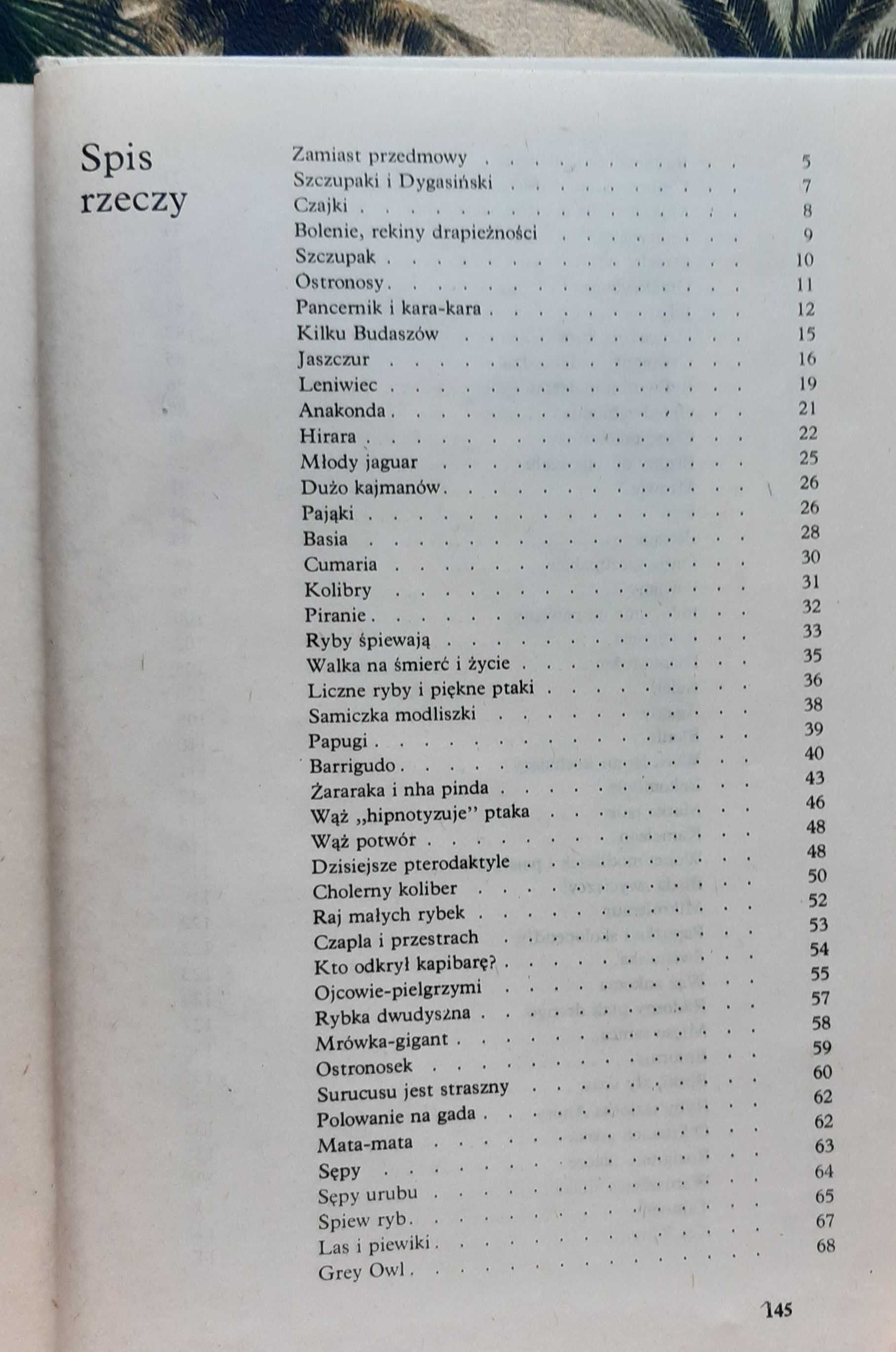 Książka "Zwierzęta mego życia" Arkady Fiedler