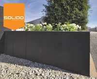 Palisada betonowa METROVA 100 cm / murek oporowy / palisada ogrodowa