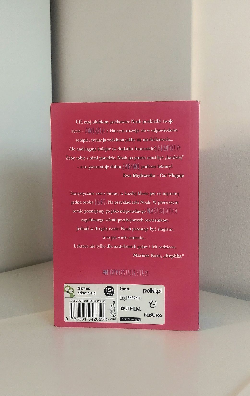 Książka Noah jest bardziej,  Simon James Green