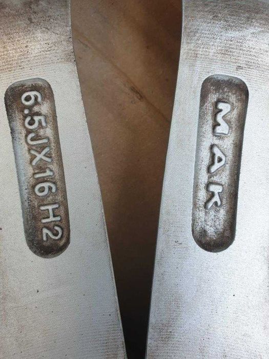 диски литі MAK HESSEN SILVER R16 6,5J PCD5x100 ET39 диски литые