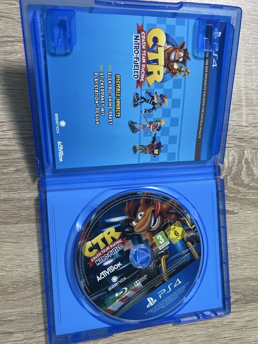 #1629 CTR Crash Team Racing nitro fueled gra ps4 playstation 4