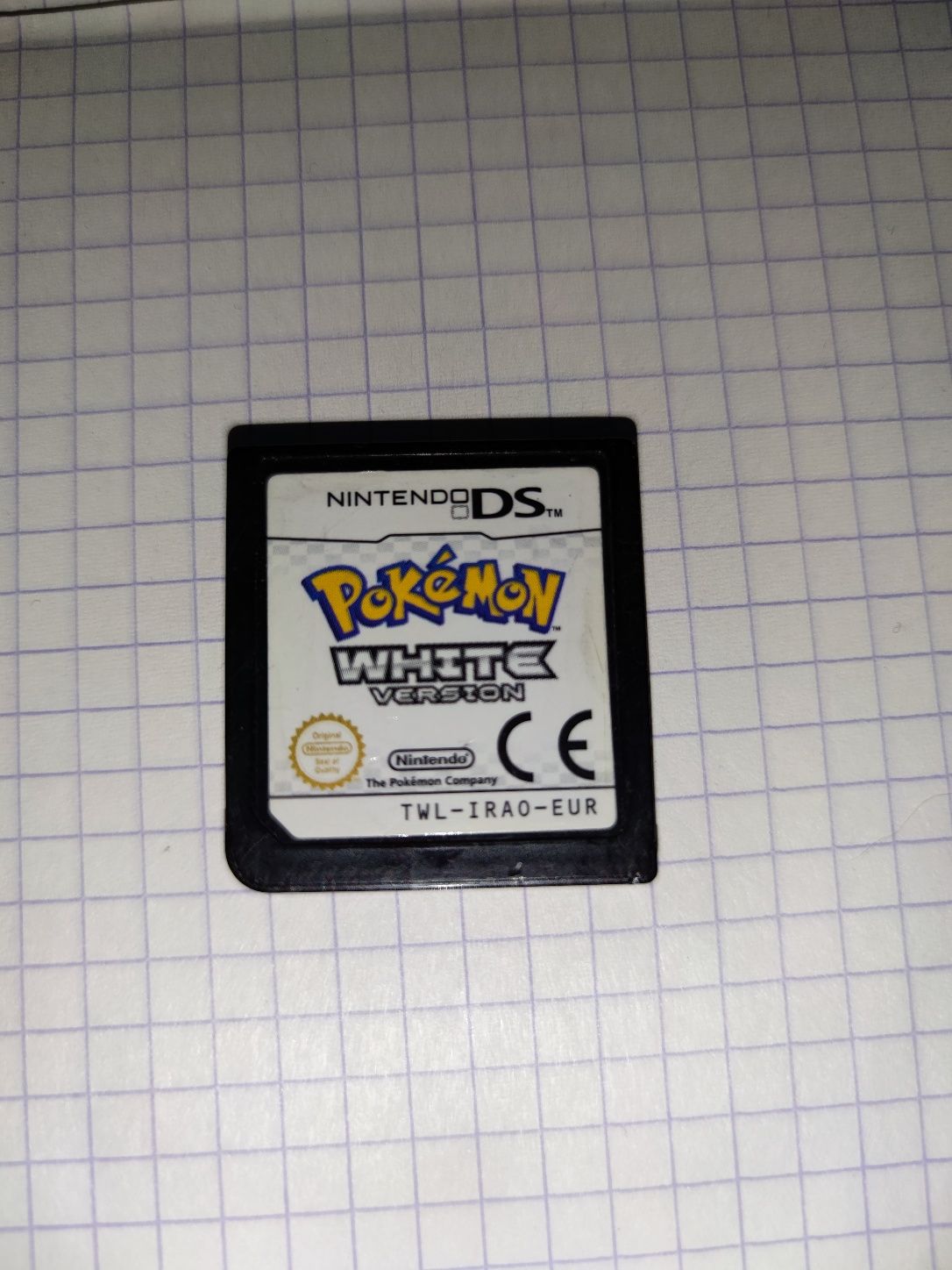 Pokemon DS white version nintendo