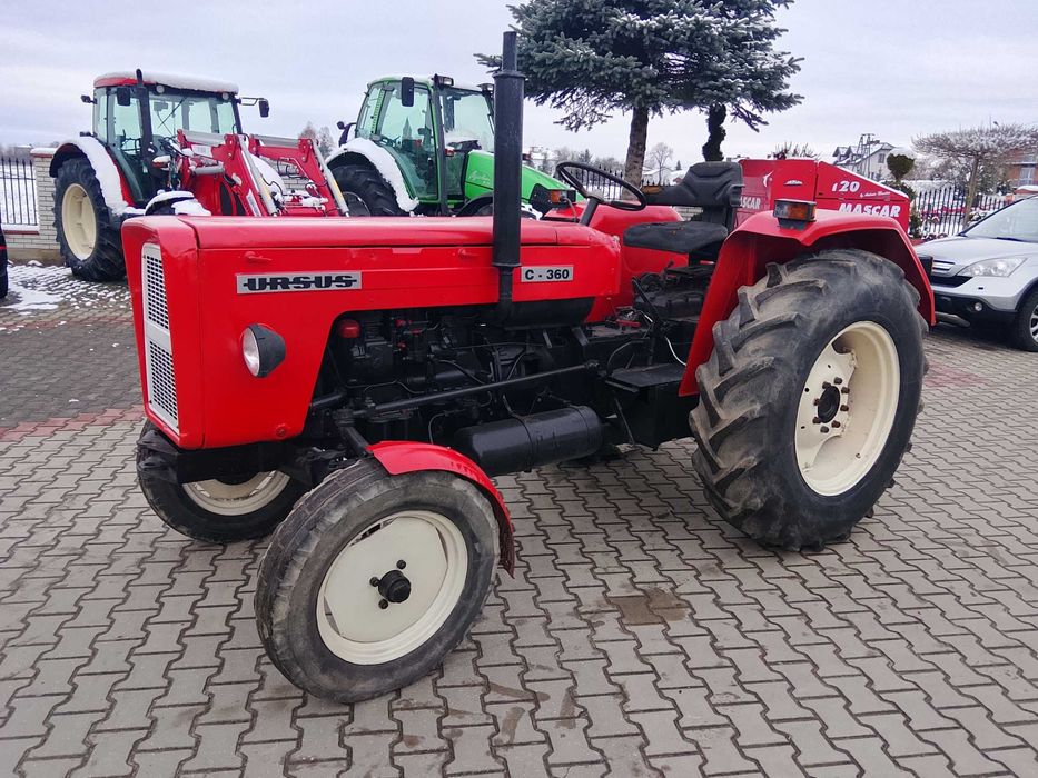 Ciągnik Ursus C-360 zarejestrowany C-355