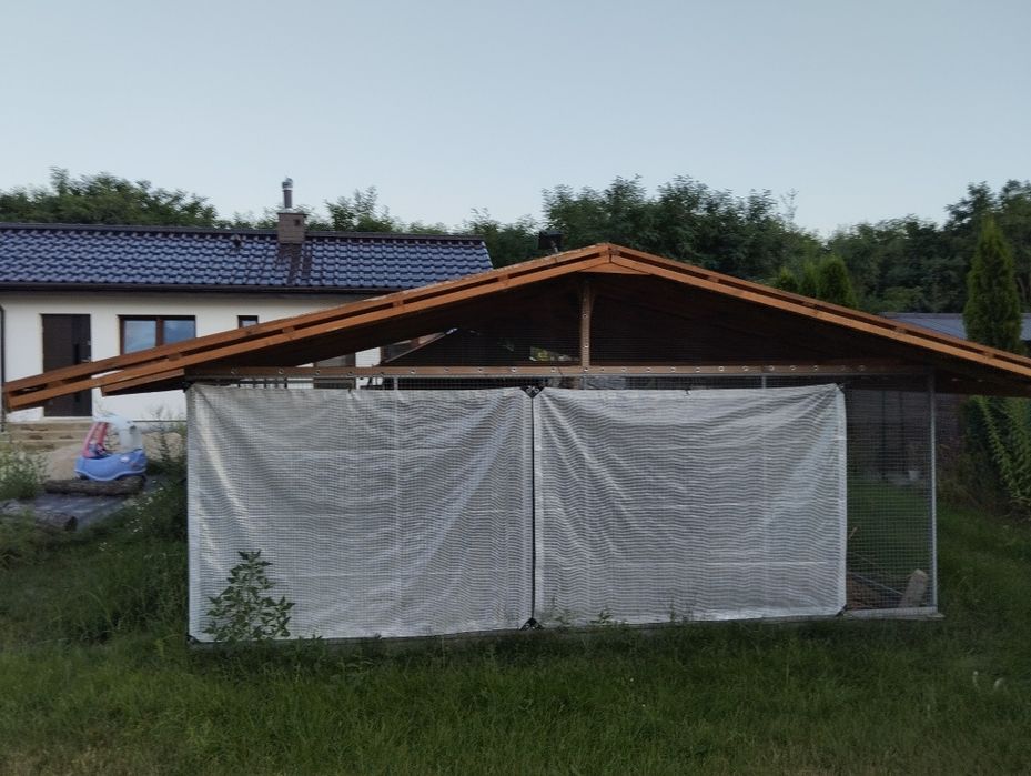 Sprzedam wolierę dla bażantów i dziki ptaków