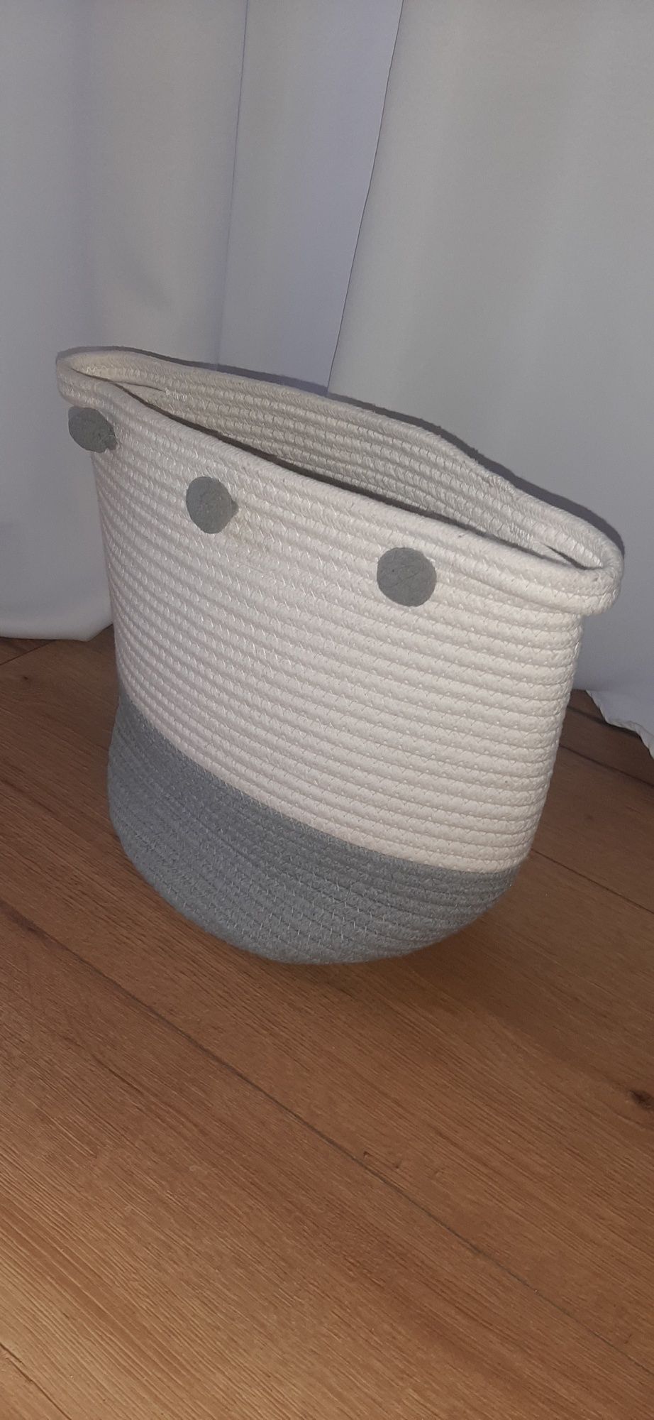 Kosz na zabawki duzy BOHO