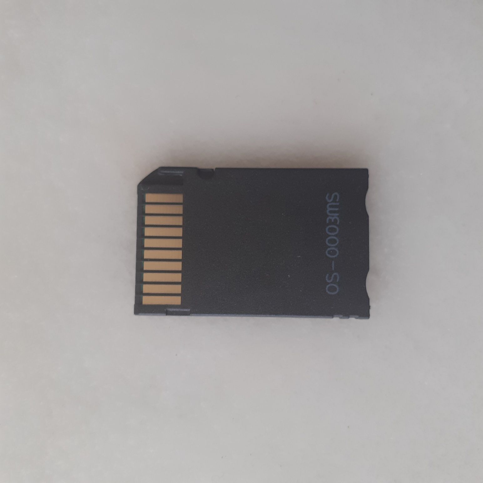 Adaptador micro SD para memory stick pro duo