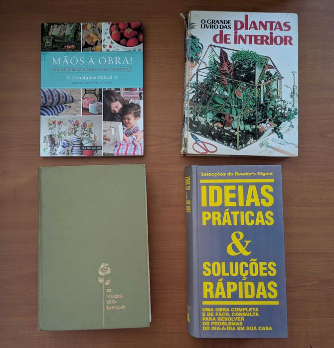 Livros diversos (Didáticos, Receitas, Romance, etc.) - Ver imagens