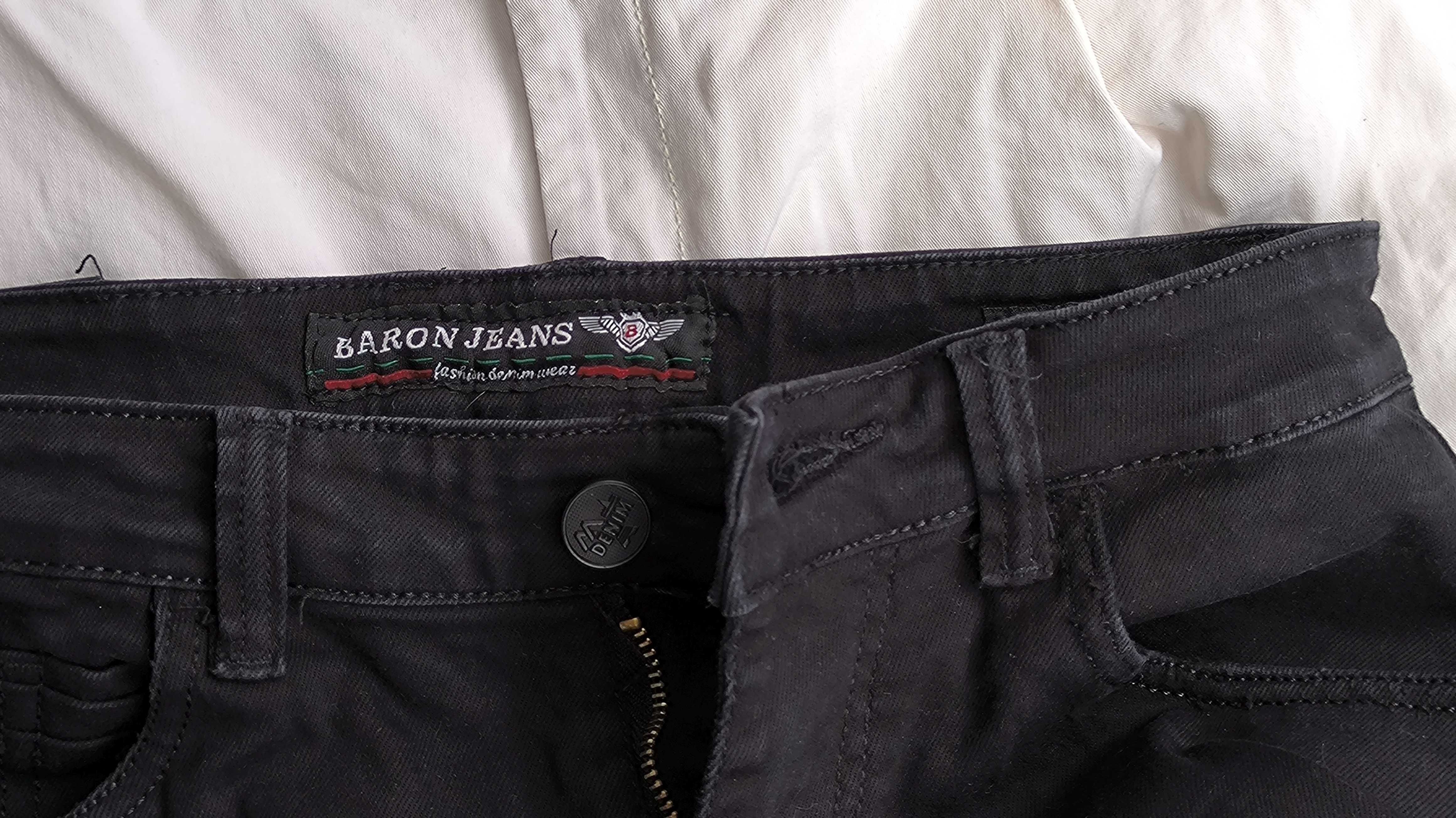 Чоловічі джинси в школу на підлітка BARON jeans W29 B5572 черные