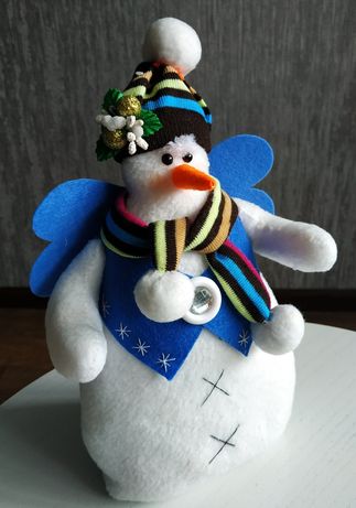 Снеговик декор новогодний