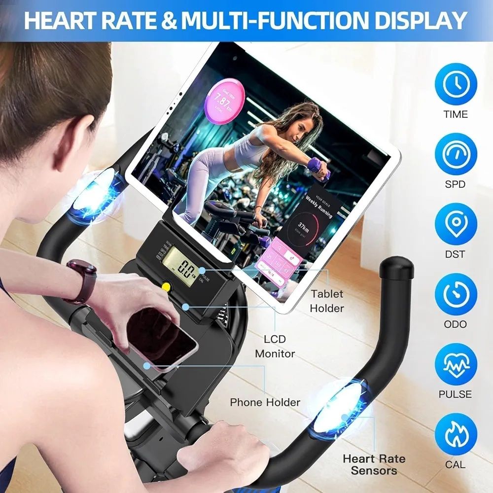 Nowy Rower Stacjonarny Treningowy Spinningowy Labgrey koło 15kg LCD